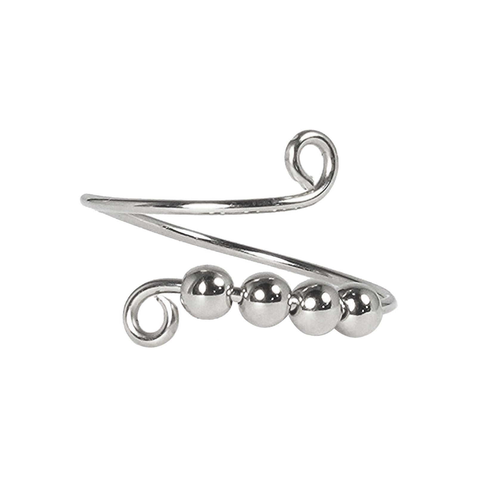 Cross-Border New Products And Selling Models Rotatable Round Bead Ring Women Fashionable Opening Adjustable Women's Ring Bracelet Cross-Border New Products And Selling Models Rotatable Round Bead Ring Women Fashionable Opening Adjustable Women's Ring Bracelet